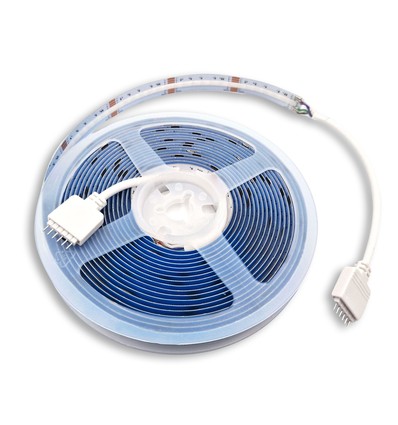 16W/m RGB+CCT COB-LED strip - 5m, IP20, RA90, 24V, COB LED