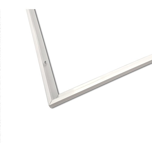 Outlet: Infälld ram II för 120x60 LED panel - Ny modell, perfekt för Troldtekt och gips, vit kant