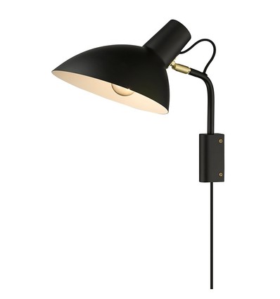 Halo Design - Metropole vägglampa, svart