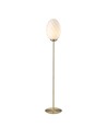 Halo Design - TWIST Oval Golvlampa Opal 1 X G9 Antik Mässing