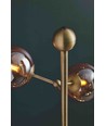 Halo Design - ATOM golvlampa Antik Mässing 6xG9