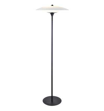 Halo Design - BARONI golvlampa Ø46 Svart/Opal