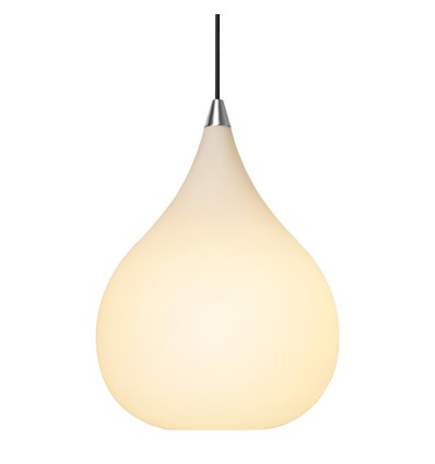 Outlet: Halo Design - DROPS Pendel Ø30 opal Glas / Alu