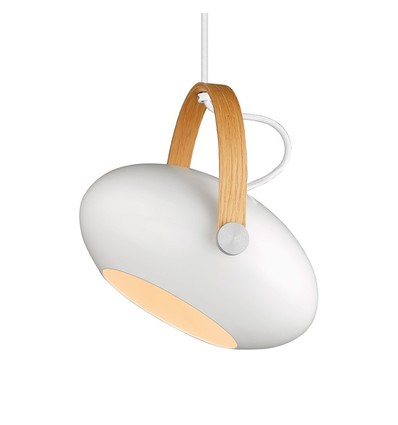 Outlet: Halo Design - D.C Pendel Ø26 E27, vit / ek