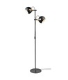 Halo Design - D.C golvlampa 2L Ø18 E27, svart / ek