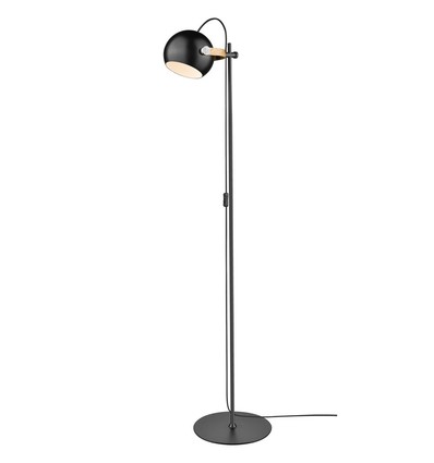 Halo Design - D.C golvlampa 1L Ø18 E27, svart / ek