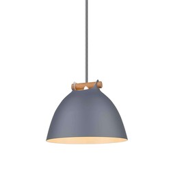 Outlet Outlet: Halo Design - ÅRHUS pendel Ø18cm G9, Grå / Trä