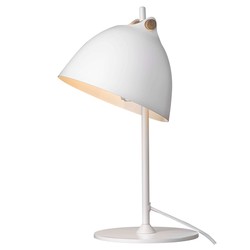 Bordslampa Halo Design - ÅRHUS bordslampa Ø18 G9, Vit / Trä