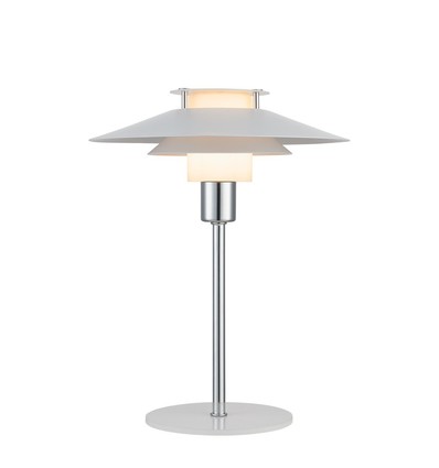 Halo Design - RIVOLI Bordslampa Ø24 vit/krom