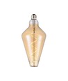 Outlet: Halo Design - COLORS Cone 2W E27 D125 Amber, 3-stegs med minne