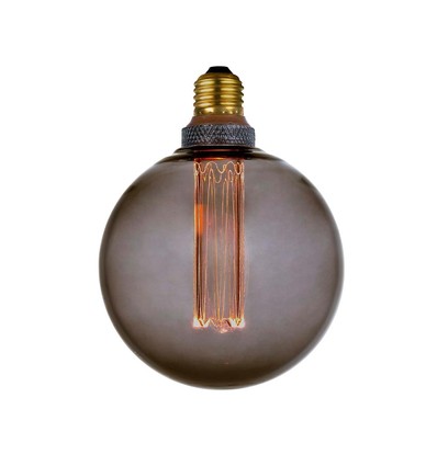 Outlet: Halo Design - COLORS DIM LED Globe G125 SMOKE E27, 3-steg