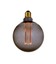 Lagertömning: Halo Design - COLORS DIM LED Globe G125 SMOKE E27, 3-steg