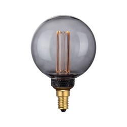 LED lampor Halo Design - COLORS Dim LED Mini Globe E14 Smoke Memory 1800 Kelvin