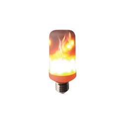 LED lampor Halo Design - COLORS LED Burning Flame E27 - 3 funktioner