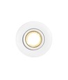 Nordlux downlight Umberto - GU10, matt vit, IP44, godkänd i isolering