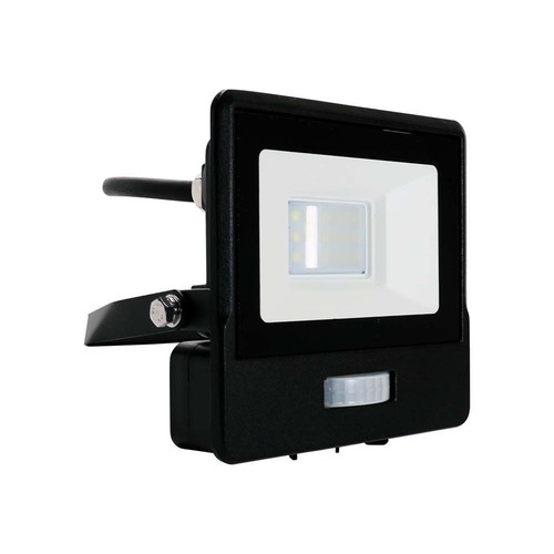 10W LED-strålkastare - IP65, med sensor, Samsung LED-chip