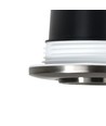 Nordlux downlight Umberto - GU10, Nickel, IP44, godkänd i isolering