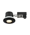 Nordlux downlight Umberto - GU10, Sort, IP44, godkänd i isolering