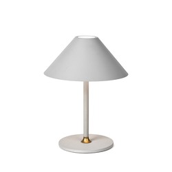 Bordslampa Halo Design - Hygge Batteri bordslampa - Varmgrå