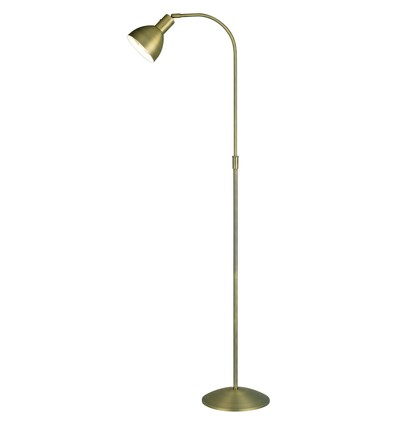 Outlet: Halo Design - Angora golvlampa E27 antik mässing