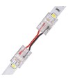 Slim Skarv med ledning til LED strip - 8mm, enkeltfarvet, IP20, 5V-24V