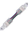 Slim Skarv med kabel till LED strip - 10mm, RGB, IP20, 5V-24V