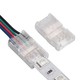 Slim Skarv med kabel till LED strip - 10mm, RGB, IP20, 5V-24V