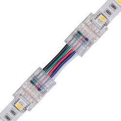 RGB+W LED strip Slim Skarv med kabel till LED strip - 10mm, RGBW, IP20, 5V-24V