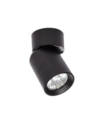 LED GU10 sort loftspot - Justerbar, til påbygning,, ekskl. ljuskälla