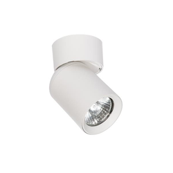 Lampor LED GU10 hvidt loftspot - Justerbar, til påbygning,, ekskl. ljuskälla
