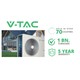 V-Tac 8kW Monoblock värmepump - Luft-till-vatten, 230V, 1-fas, A+++