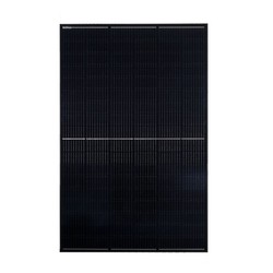 Solcell 410W Helsvart solpanel mono - Svart-i-svart helsvart, half-cut panel v/6 st.
