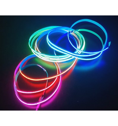 5m 16W/m RGBIC COB-LED-strip - 24V DC, IP20, 630 LED per meter, COB LED