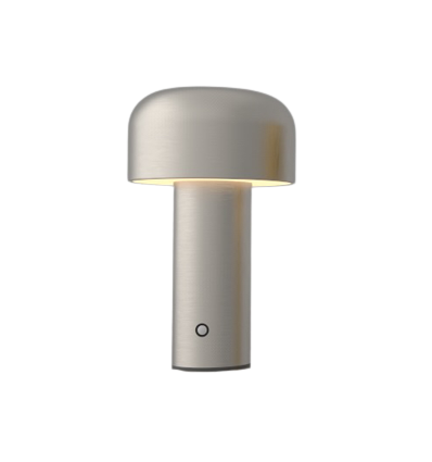 LEDlife Mushroom bordslampa - Silver, uppladdningsbar, touch-dimmbar, IP20