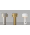 LEDlife Mushroom bordslampa - Silver, uppladdningsbar, touch-dimmbar, IP20