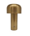 LEDlife Mushroom bordslampa - Guld, uppladdningsbar, touch-dimmbar, IP20