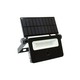 Spectrum 2W LED solcellstrålkastare - Inbyggt batteri, med sensor, utomhusbruk