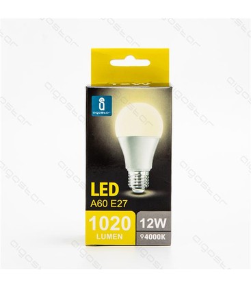 Lagertömning: Aigostar E27 - 12W LED-glödlampa, A60, 1020 Lumen