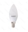 Outlet: Aigostar E14 - 6W LED glödlampa, C37 A5, 480 Lumen, varm vit