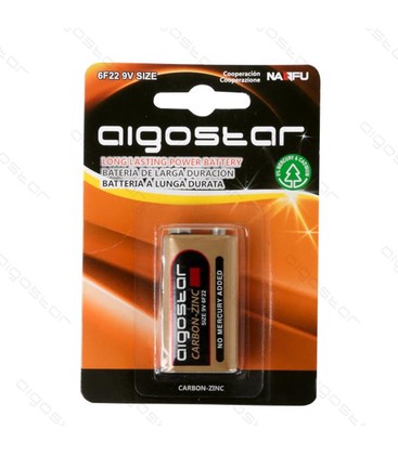 Outlet: Aigostar 6F22 Batteri, 9V