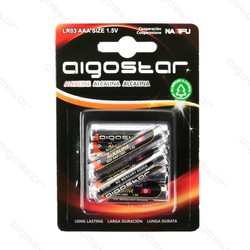 Lagertömning: 6 stk Aigostar LR03 AAA Batteri, 1,5V