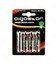 Outlet: 4 stk Aigostar LR6 AA Batteri, 1,5V