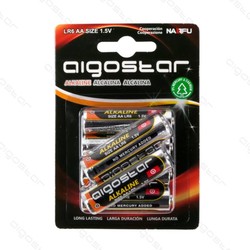 Diverse Outlet: 6 stk Aigostar LR6 AA Batteri, 1,5V