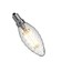 Outlet: LED, E14, 3W, 2200K, RA95