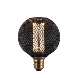 LED lampor Lagertömning: E27 Colors Gitter lampa, CCT, 2,5 Watt - Ø 9.5 cm