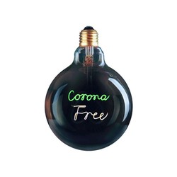 LED lampor E27 Colors Corona Free lampa, 4 Watt - Ø 12,5 cm, 3 -stegs