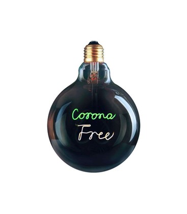Lagertömning: E27 Colors Corona Free lampa, 4 Watt - Ø 12,5 cm, 3 -stegs