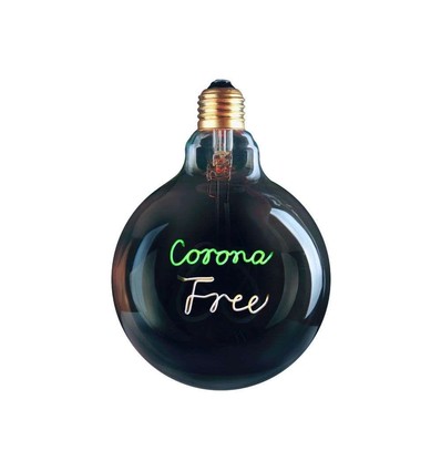 Outlet: E27 Colors Corona Free lampa, 4 Watt - Ø 12,5 cm, 3 -stegs