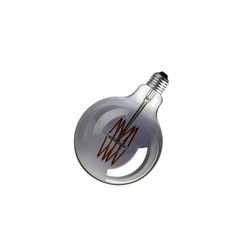 Outlet Outlet: Mørktonet glas Trapez LED Globepære, dæmpbar, E27, 3W, 2200K, RA95