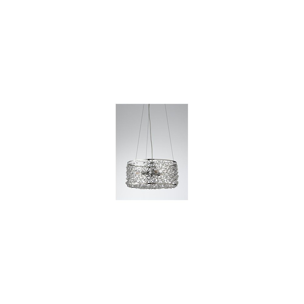 City Taklampa Med Kristaller E14 Nielsen Light